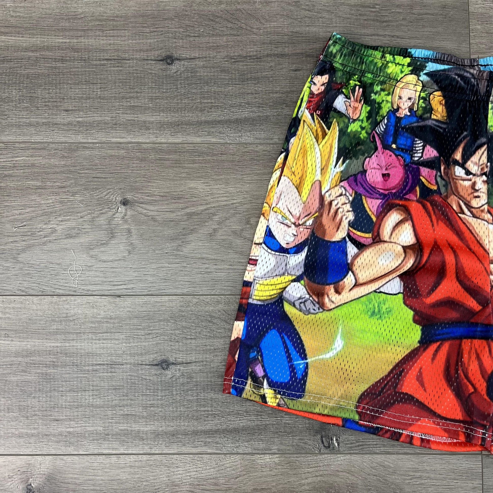 GOKU COLLECTION MESH SHORTS-8686 - RDMCLOTHINGART