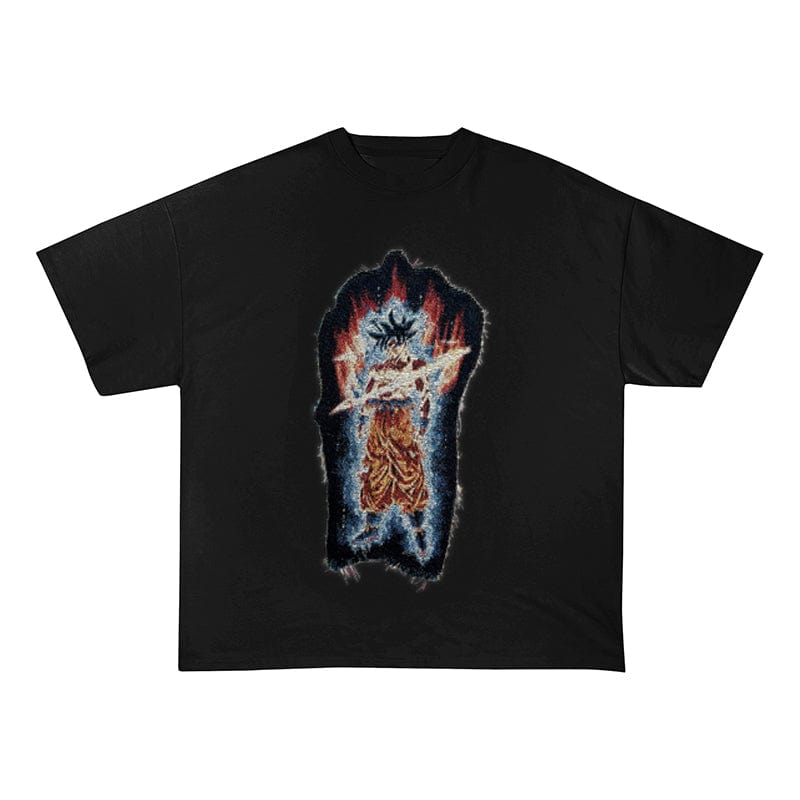 Goku HEAVY COTTON TEES-8166 - RDMCLOTHINGART