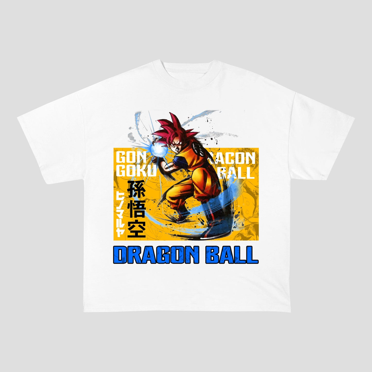 GOKU HEAVY COTTON TEES-8176 - RDMCLOTHINGART