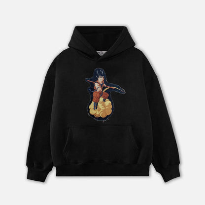 GOKU TAPESTRY PATCH HOODIE-9062 - RDMCLOTHINGART