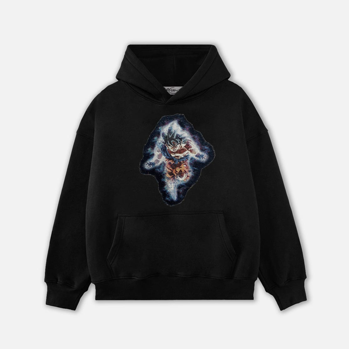 GOKU TAPESTRY PATCH HOODIE-9087 - RDMCLOTHINGART