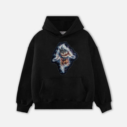 GOKU TAPESTRY PATCH HOODIE-9087 - RDMCLOTHINGART
