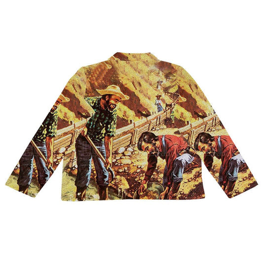 RDMCLOTHINGART tapestry hoodie GOLDEN LIFE TAPESTRY JACKET