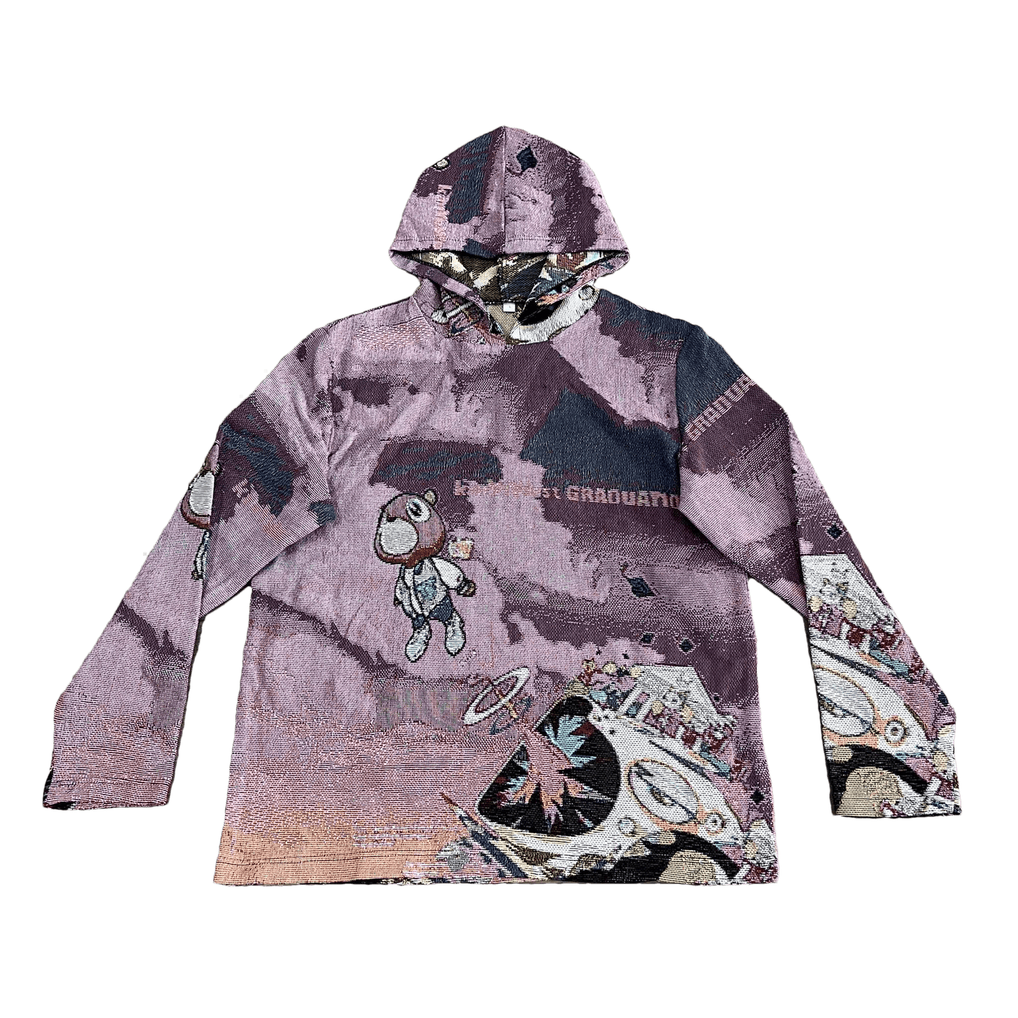 GRADUATION TAPESTRY HOODIE - RDMCLOTHINGART