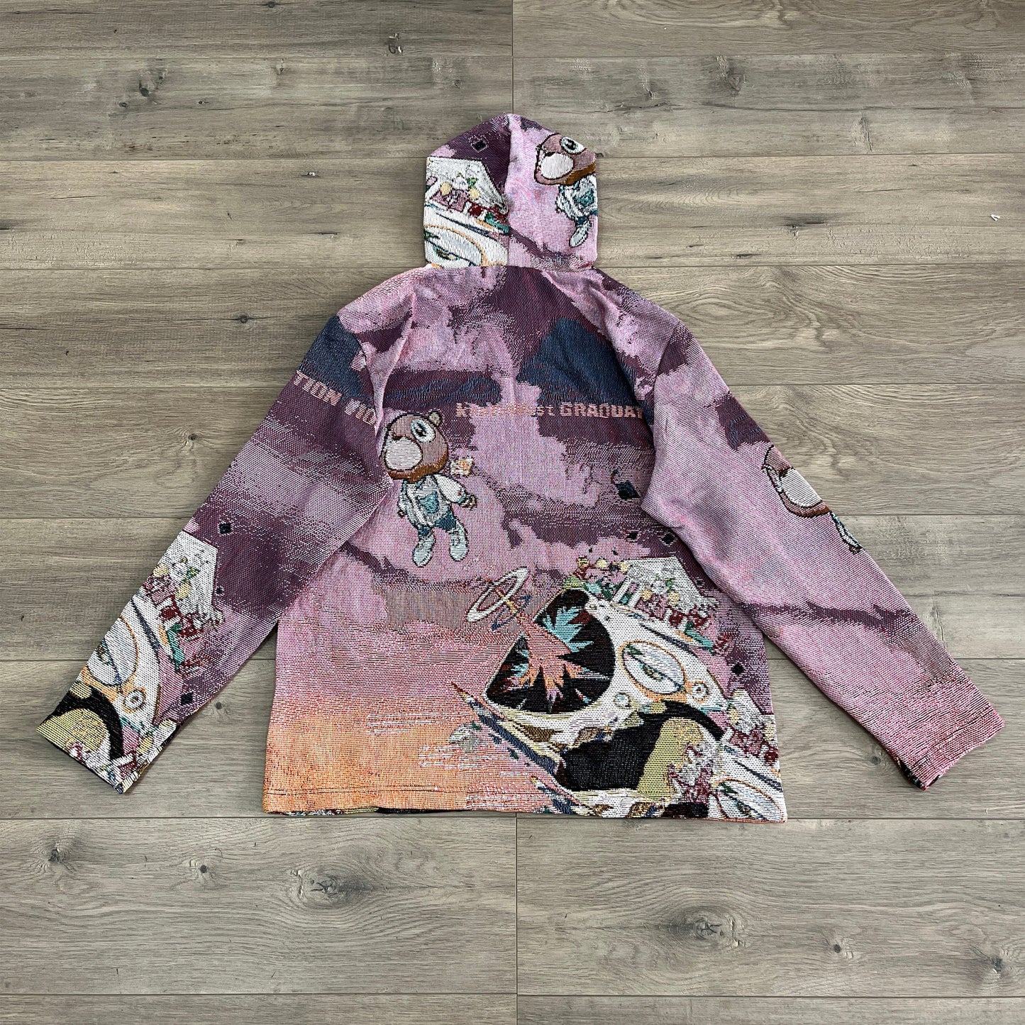 GRADUATION TAPESTRY HOODIE - RDMCLOTHINGART