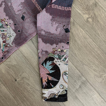 GRADUATION TAPESTRY HOODIE - RDMCLOTHINGART