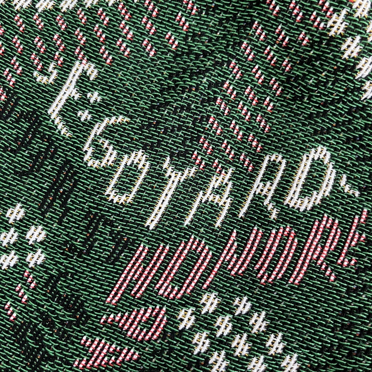 GREEN GY TAPESTRY SHORTS - RDMCLOTHINGART