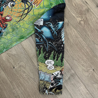 GREEN SPIDER TAPESTRY JACKET - RDMCLOTHINGART