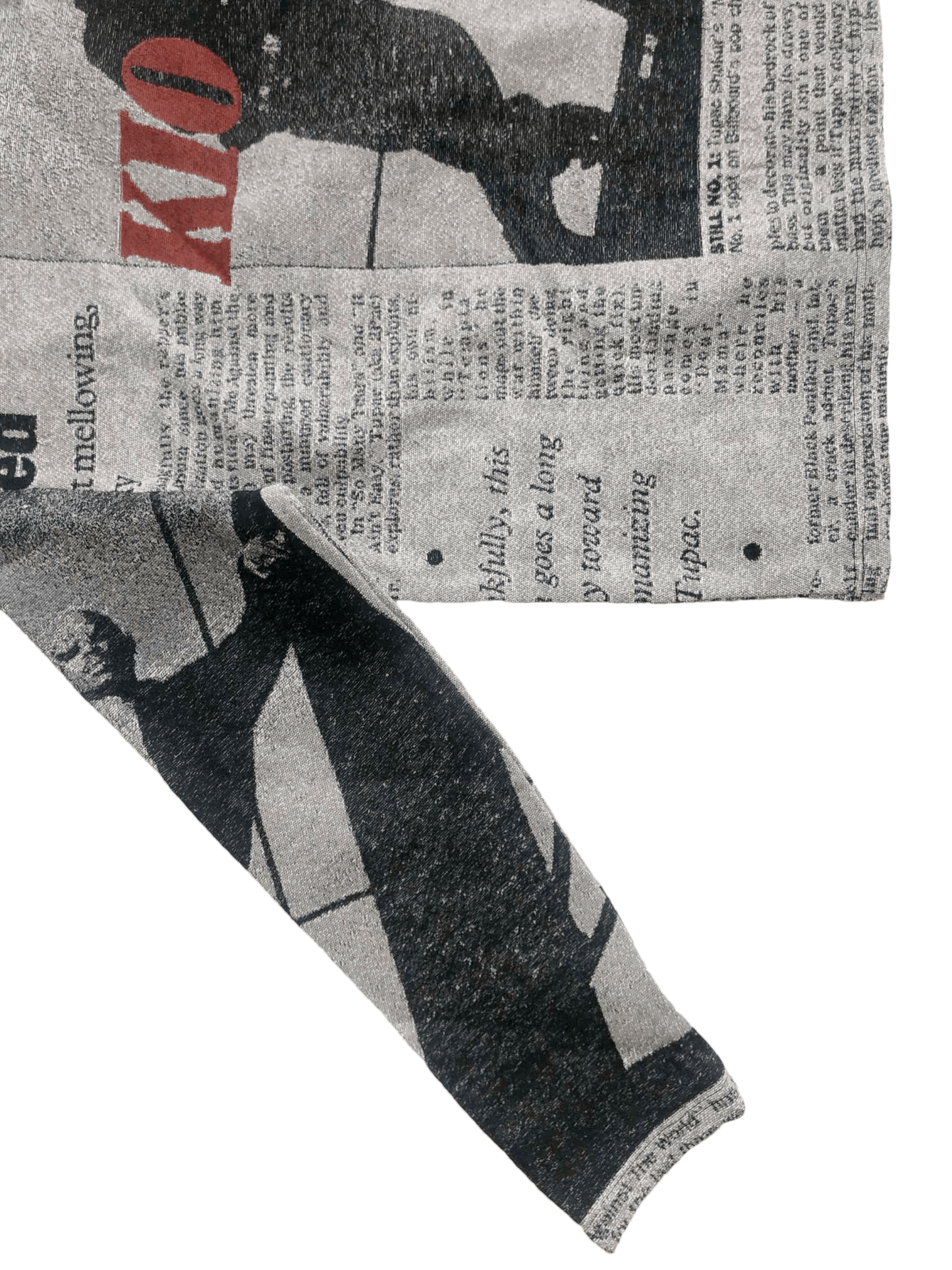 GREY 2PAC TAPESTRY - RDMCLOTHINGART