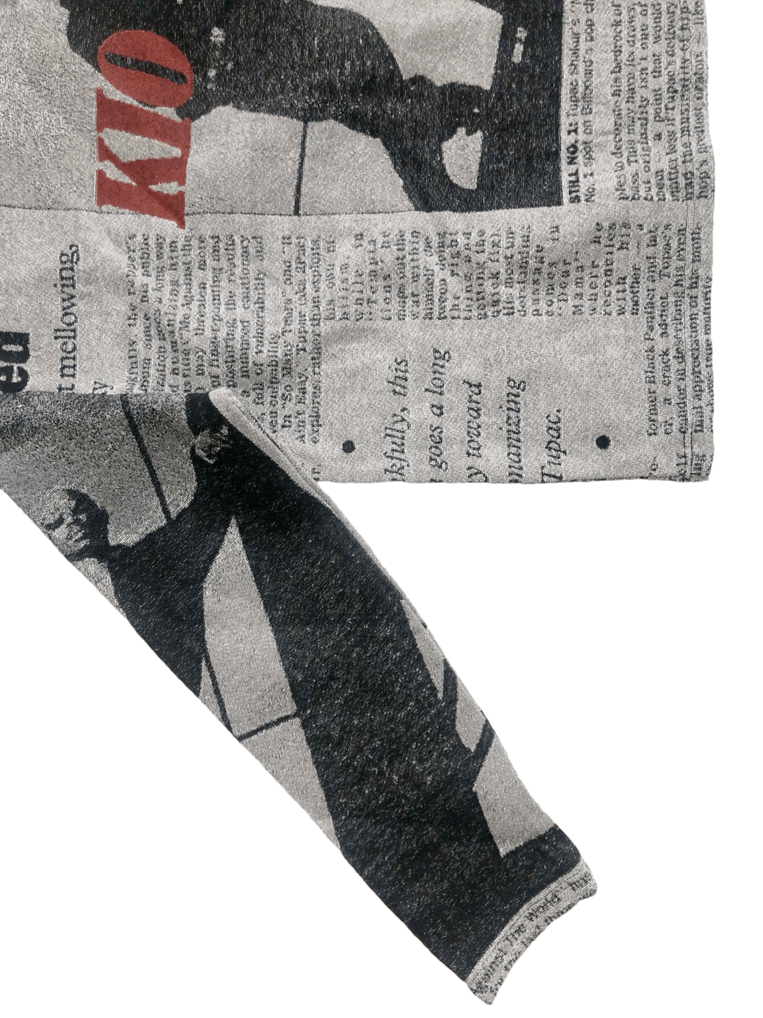 GREY 2PAC TAPESTRY - RDMCLOTHINGART