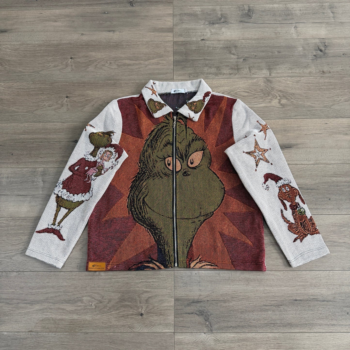 RDMCLOTHINGART tapestry hoodie GRINCH TAPESTRY JACKET