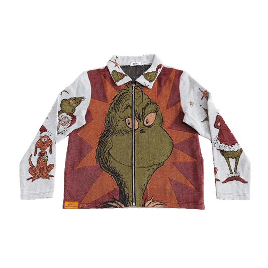RDMCLOTHINGART tapestry hoodie GRINCH TAPESTRY JACKET