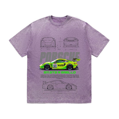 RDMCLOTHINGART tapestry hoodie GT3 R GRE HEAVY COTTON TEES-9414