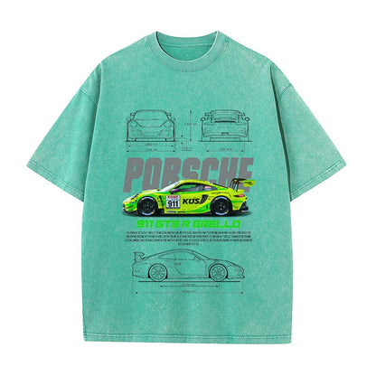 RDMCLOTHINGART tapestry hoodie GT3 R GRE HEAVY COTTON TEES-9414