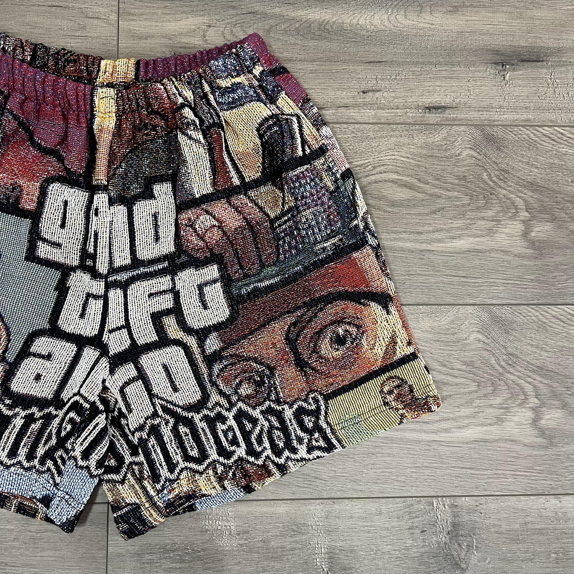 GTA TAPESTRY SHORTS - RDMCLOTHINGART