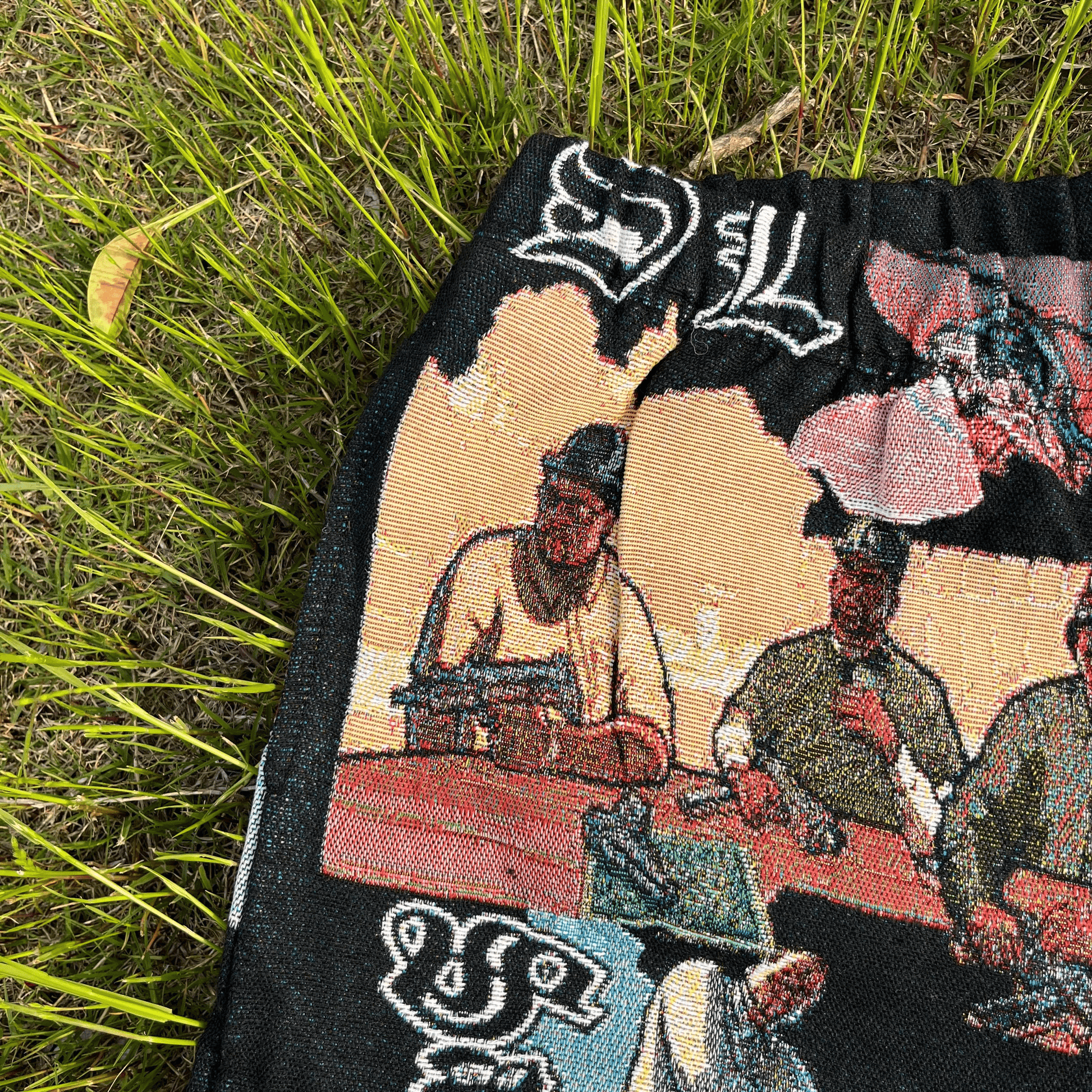 GTA TAPESTRY SHORTS - RDMCLOTHINGART