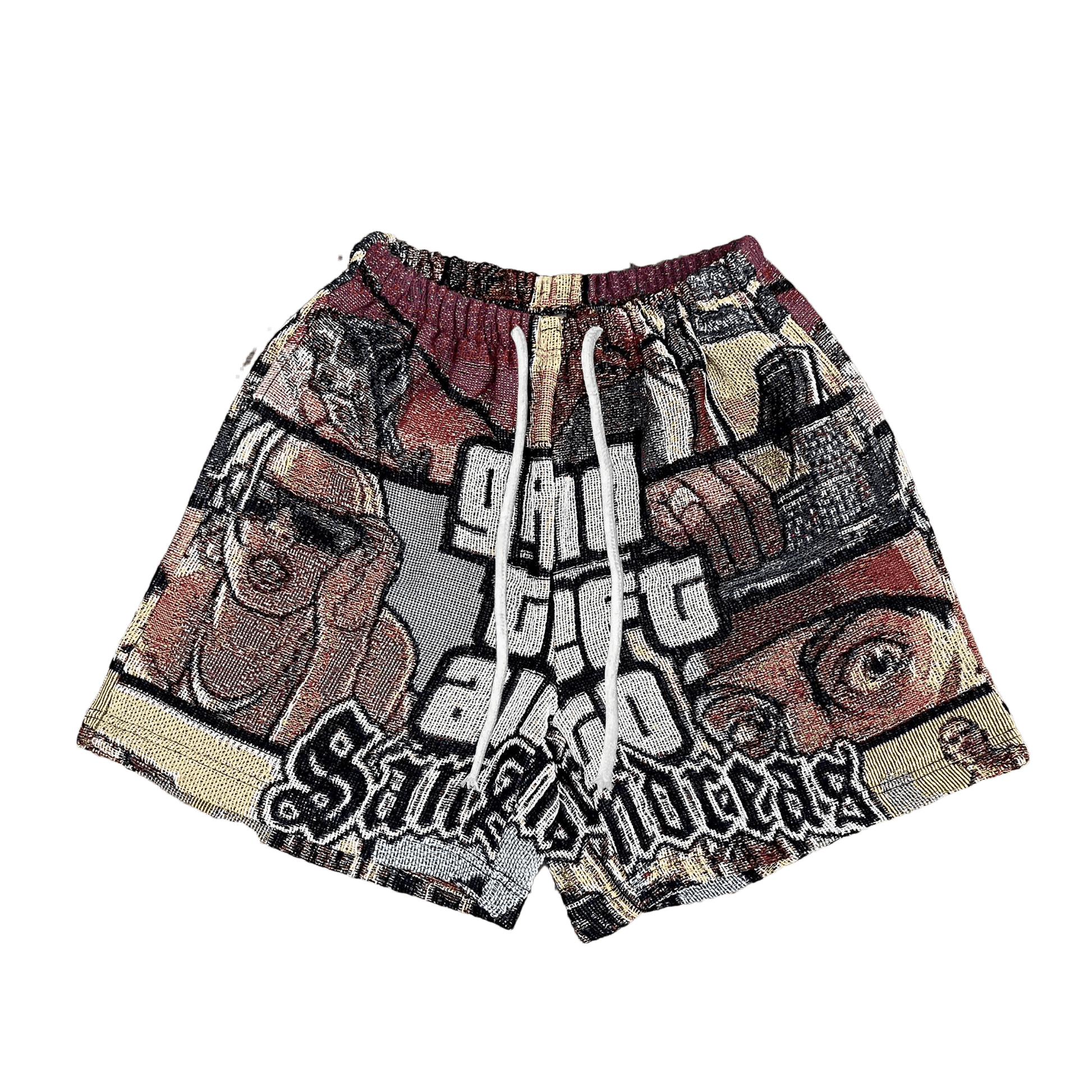 GTA TAPESTRY SHORTS - RDMCLOTHINGART