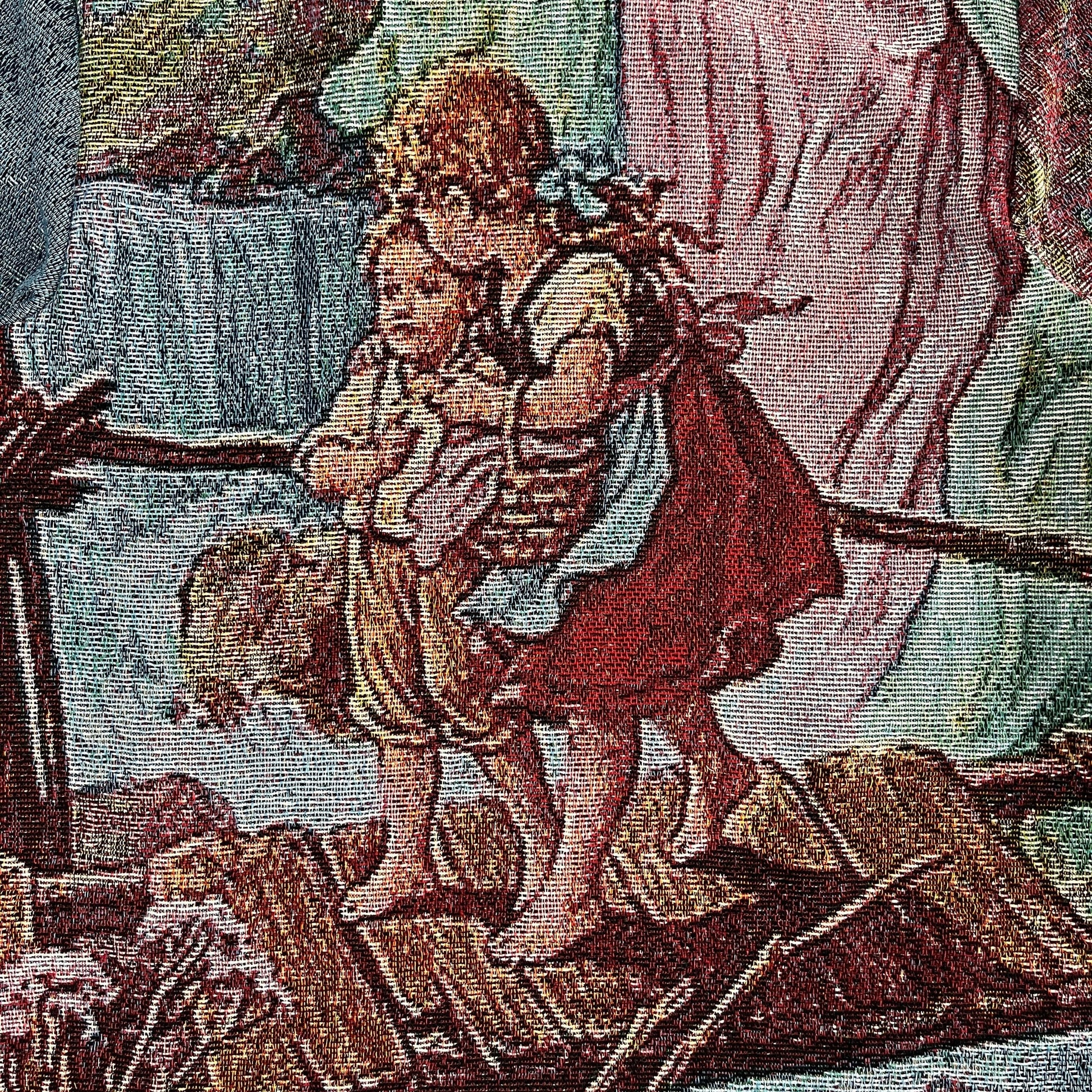 RDMCLOTHINGART tapestry hoodie GUARDIAN ANGEL TAPESTRY JACKET