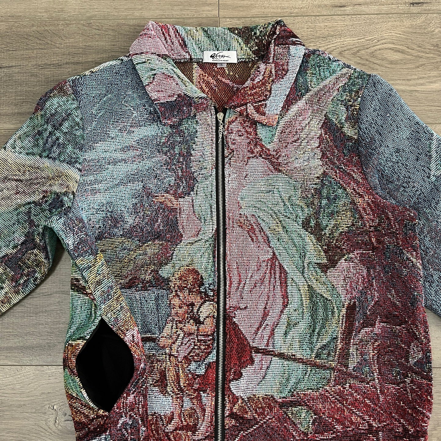 RDMCLOTHINGART tapestry hoodie GUARDIAN ANGEL TAPESTRY JACKET