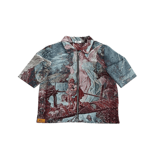 RDMCLOTHINGART tapestry hoodie GUARDIAN ANGEL TAPESTRY TEE