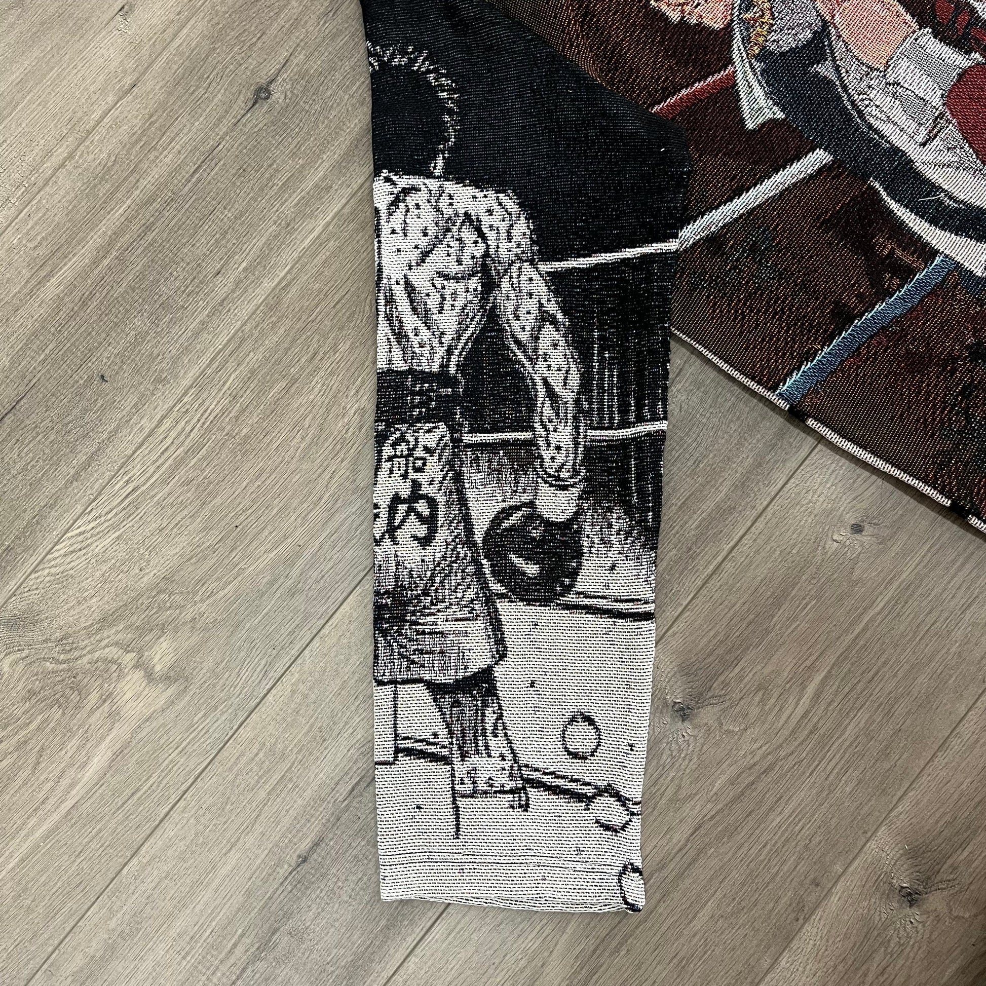 HAJIME NO IPPO TAPESTRY HOODIE - RDMCLOTHINGART