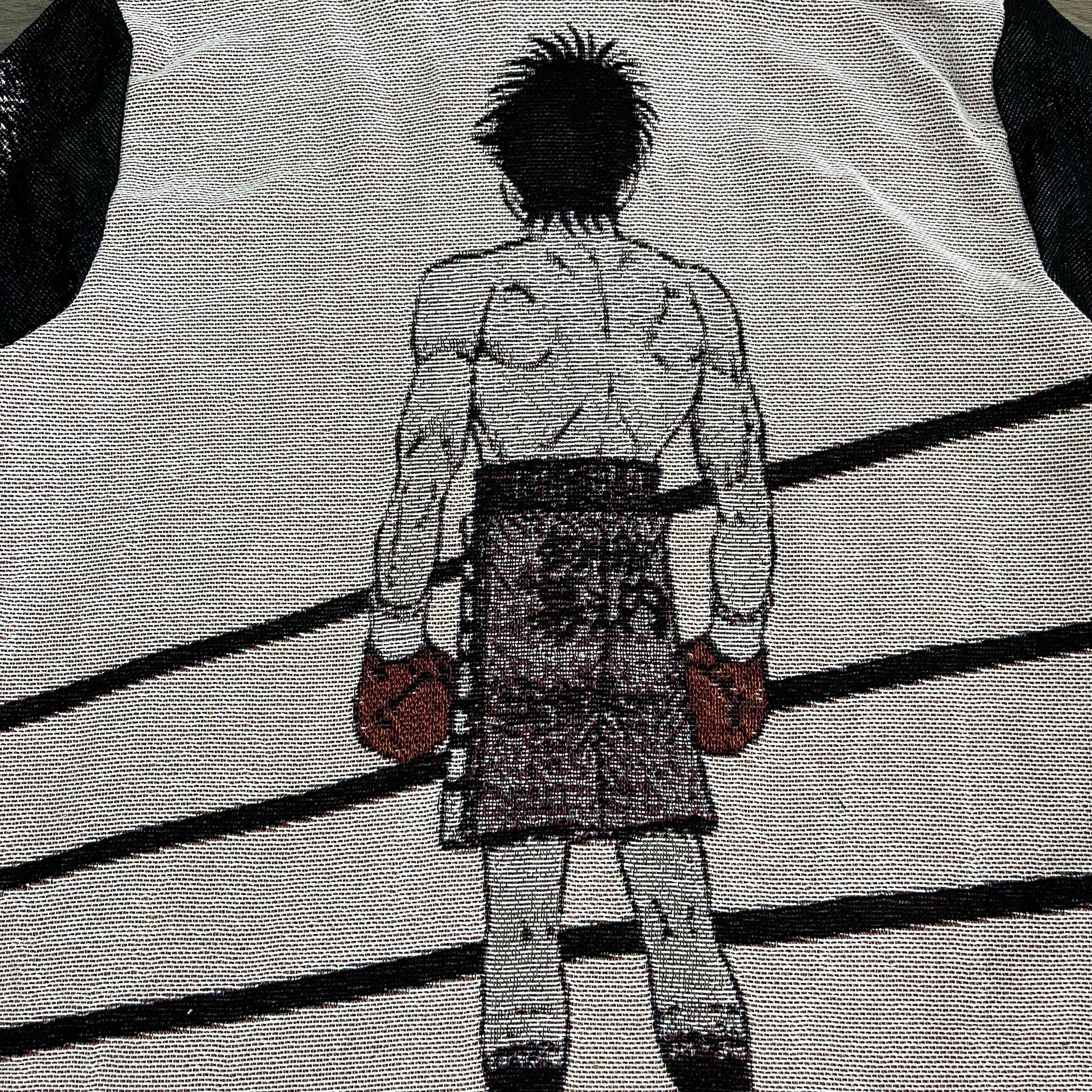 HAJIME NO IPPO TAPESTRY HOODIE - RDMCLOTHINGART