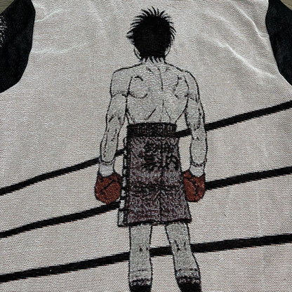 HAJIME NO IPPO TAPESTRY HOODIE - RDMCLOTHINGART