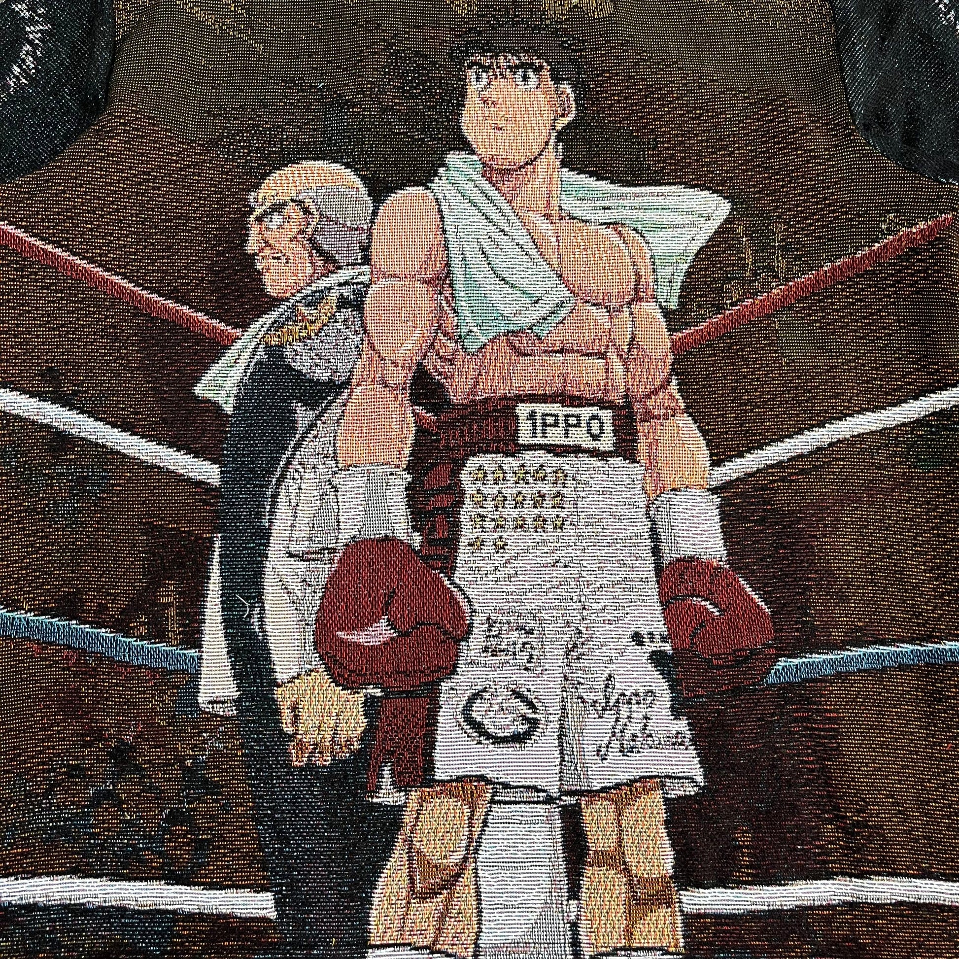 HAJIME NO IPPO TAPESTRY HOODIE - RDMCLOTHINGART