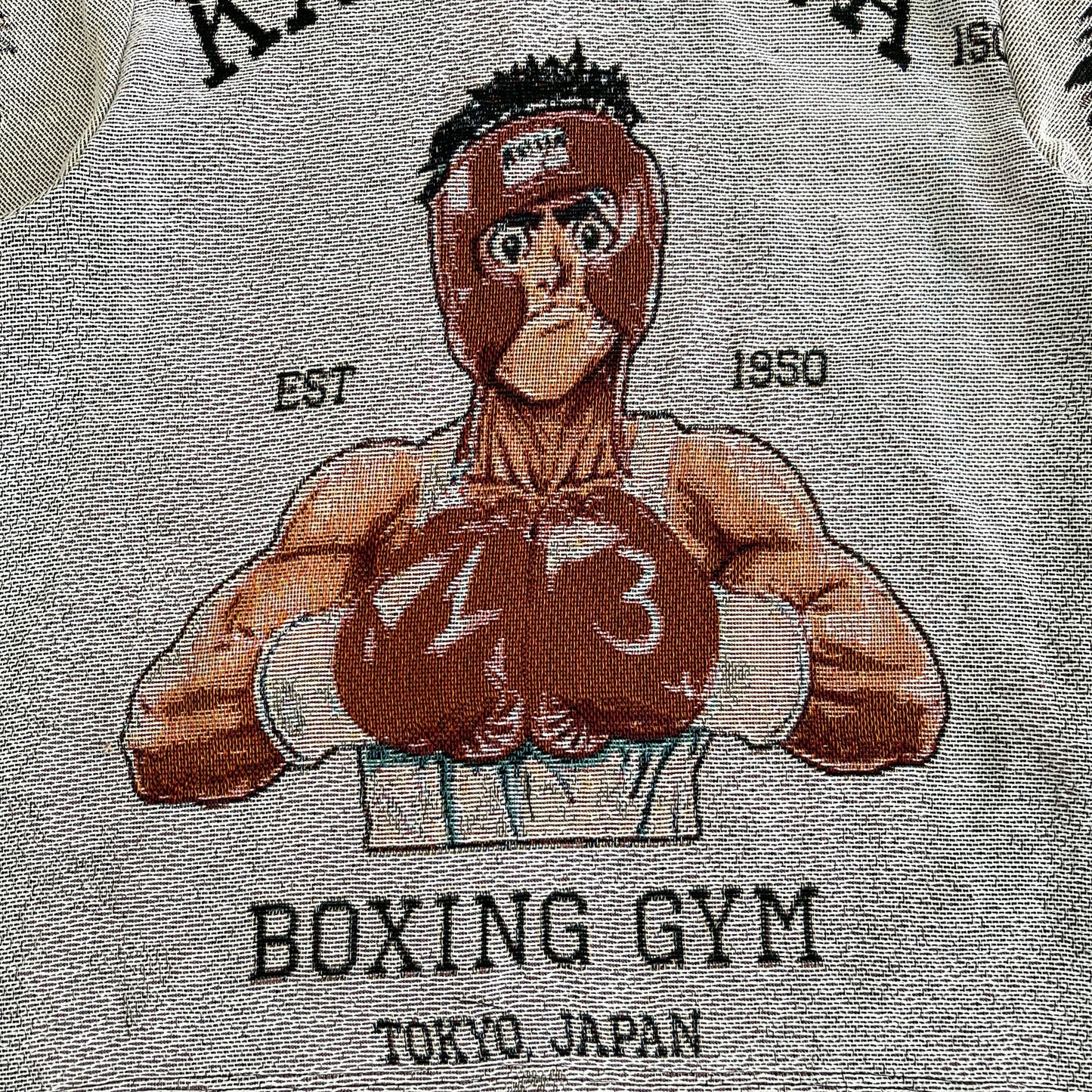 RDMCLOTHINGART tapestry hoodie HAJIME NO IPPO V2 TAPESTRY TEE