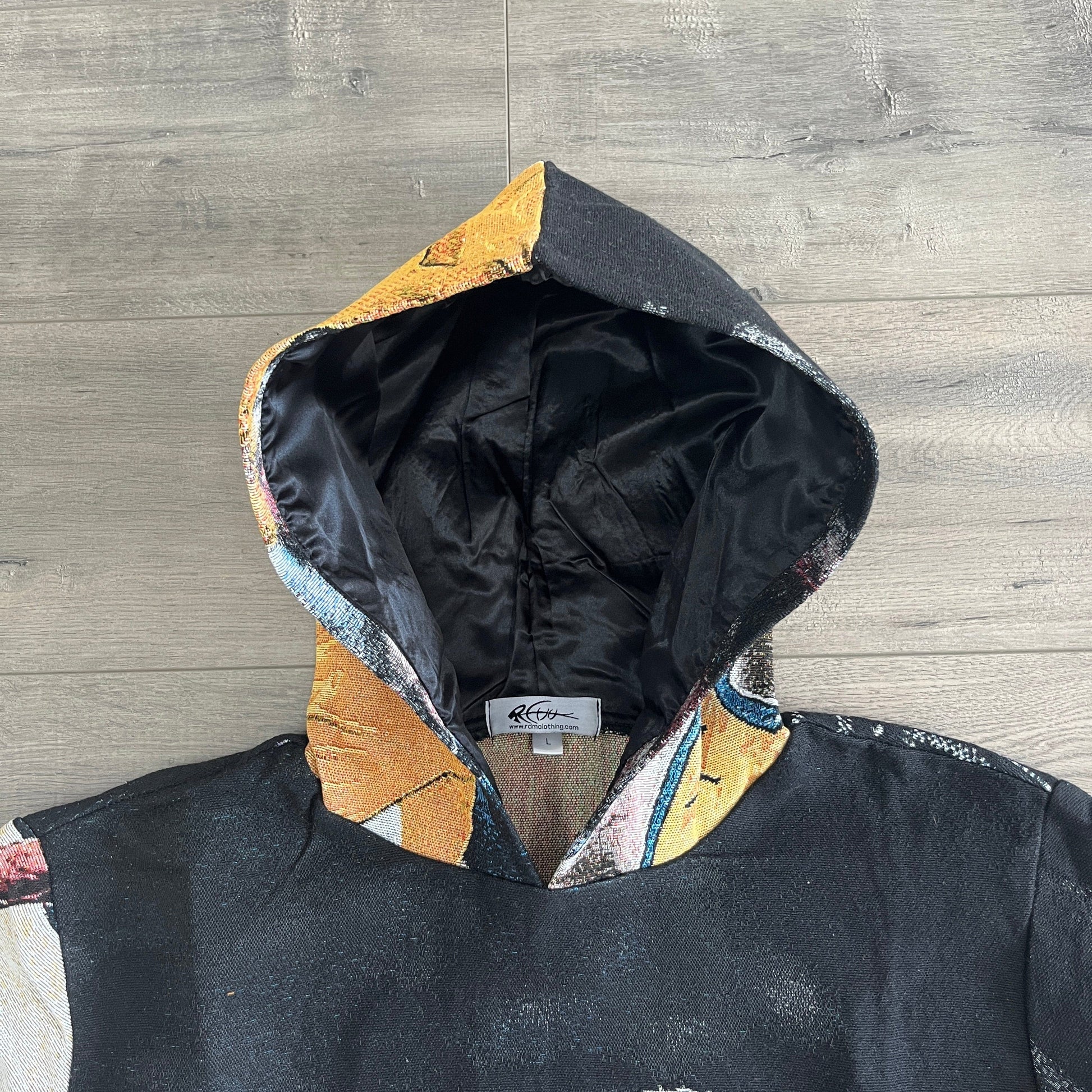 RDMCLOTHINGART tapestry hoodie HALIBURTON TAPESTRY HOODIE