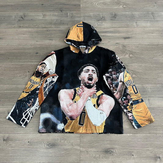 RDMCLOTHINGART tapestry hoodie HALIBURTON TAPESTRY HOODIE