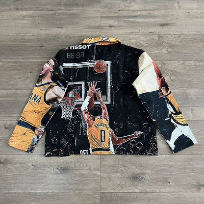 RDMCLOTHINGART tapestry hoodie HALIBURTON TAPESTRY JACKET