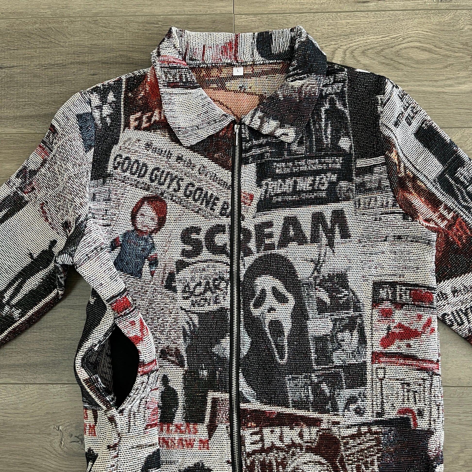 RDMCLOTHINGART tapestry hoodie HALLOWEEN V3 TAPESTRY JACKET