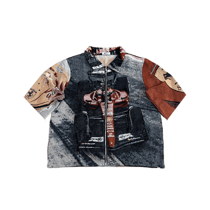 RDMCLOTHINGART tapestry hoodie HAMILTON TAPESTRY TEE