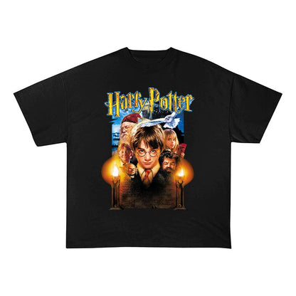 HARRY POTTER HEAVY COTTON TEES-8250 - RDMCLOTHINGART