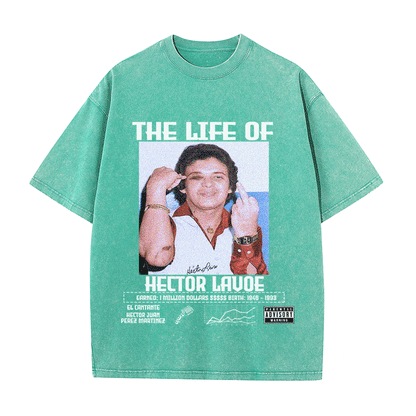 RDMCLOTHINGART tapestry hoodie HECTOR LAVOE HEAVY WEIGHT COTTON TEE-8820