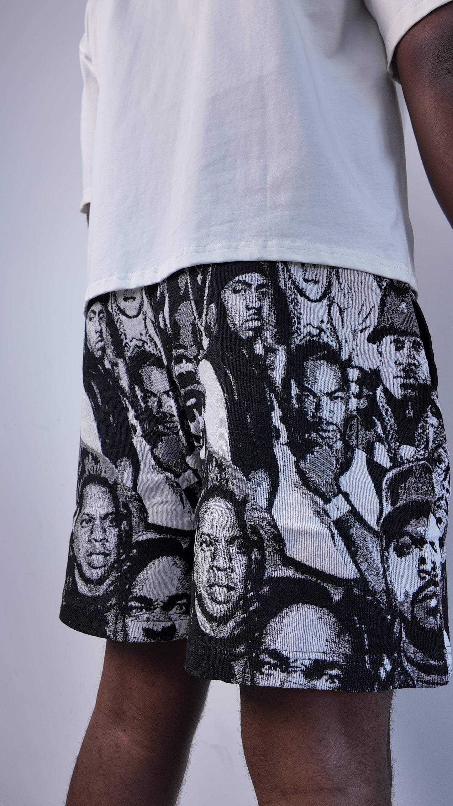 HIP COLLECTION TAPESTRY SHORTS - RDMCLOTHINGART