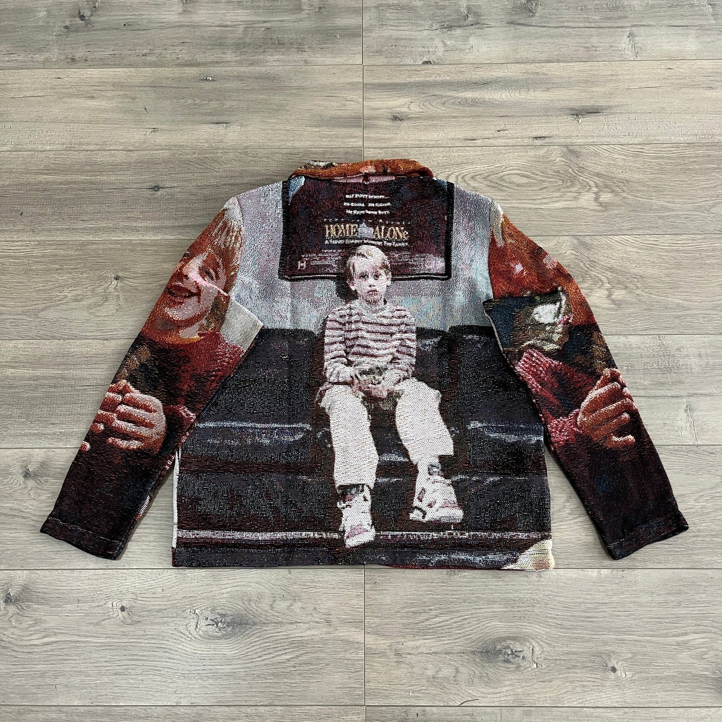 RDMCLOTHINGART tapestry hoodie HOME ALONE TAPESTRY JACKET