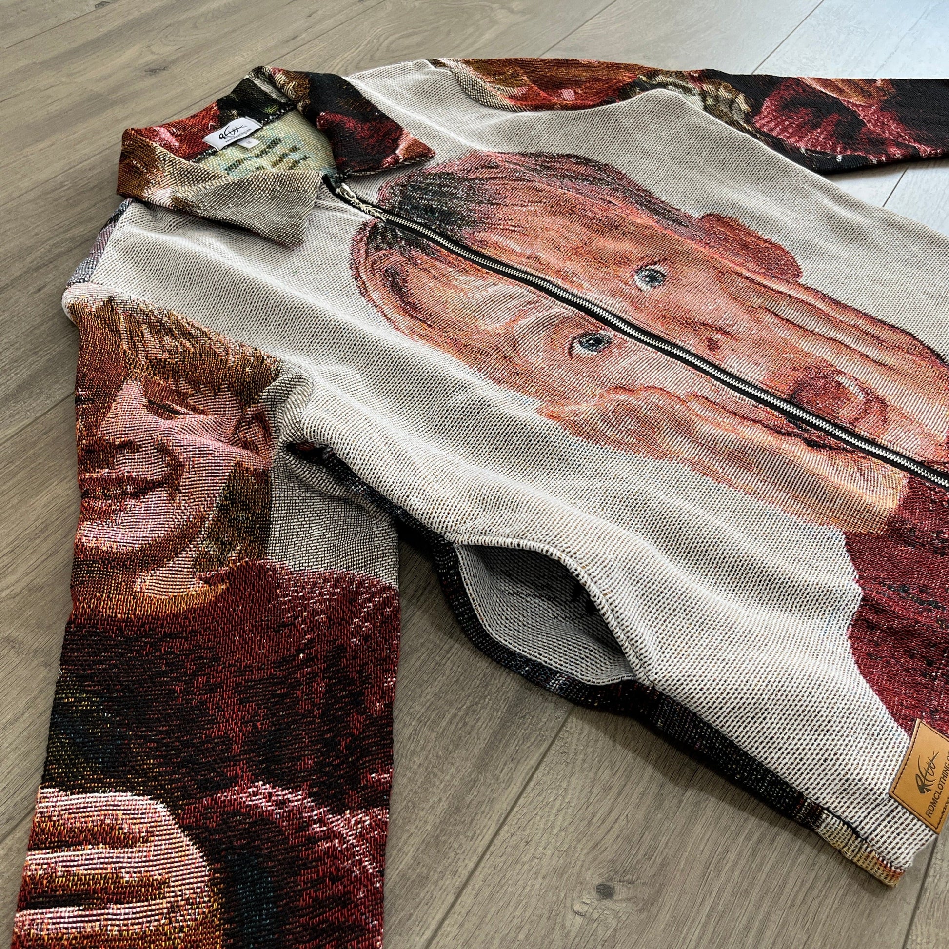 RDMCLOTHINGART tapestry hoodie HOME ALONE TAPESTRY JACKET