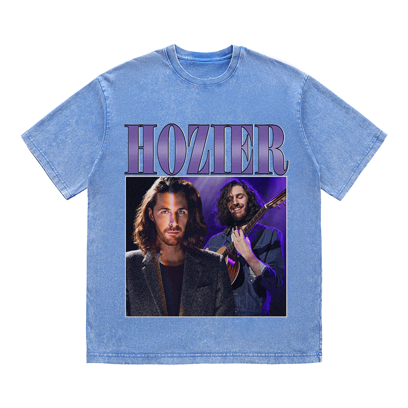 RDMCLOTHINGART tapestry hoodie HOZIER HEAVY WEIGHT COTTON TEE-8861