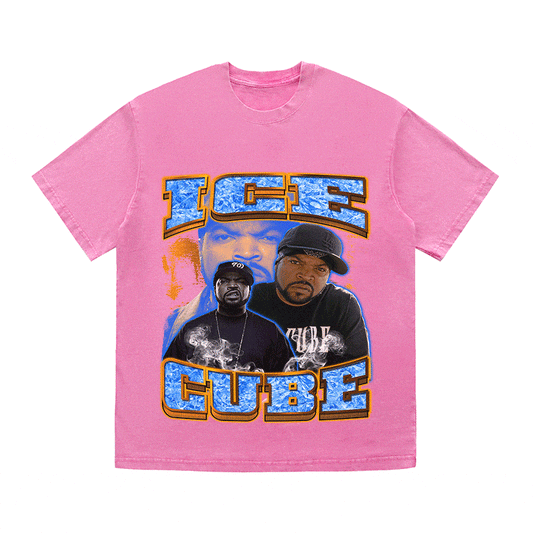 RDMCLOTHINGART tapestry hoodie ICE CUBE HEAVY WEIGHT COTTON TEE-9126