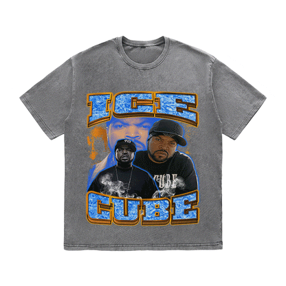 RDMCLOTHINGART tapestry hoodie ICE CUBE HEAVY WEIGHT COTTON TEE-9126