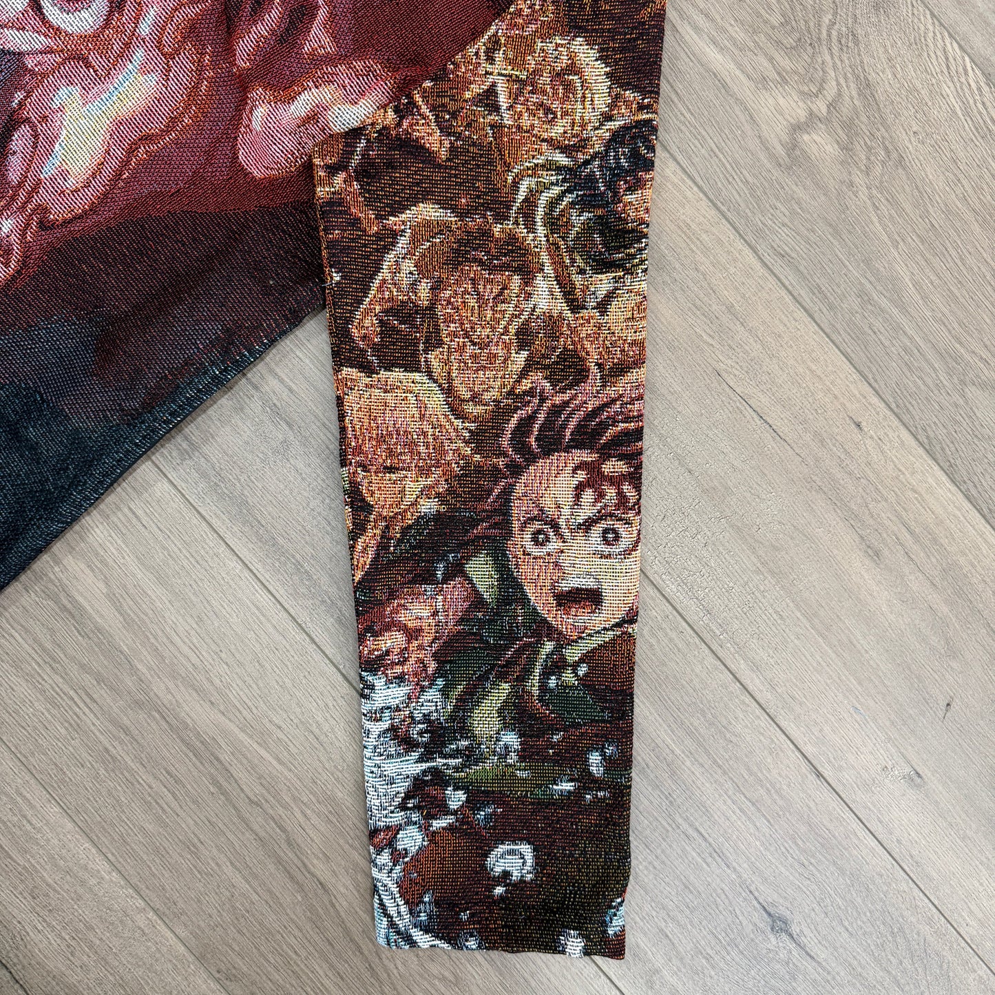 RDMCLOTHINGART tapestry hoodie INFINITY CASTLE TAPESTRY HOODIE