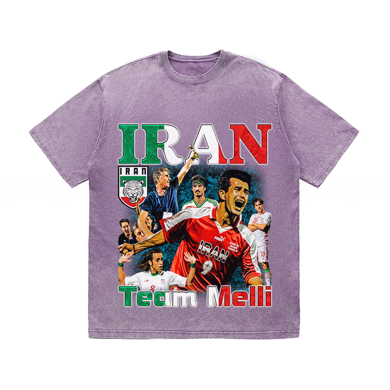 RDMCLOTHINGART tapestry hoodie IRAN HEAVY WEIGHT COTTON TEE-8960