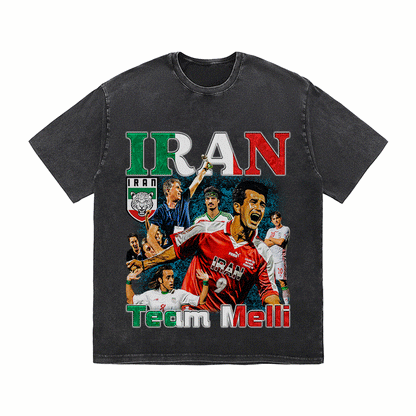 RDMCLOTHINGART tapestry hoodie IRAN HEAVY WEIGHT COTTON TEE-8960