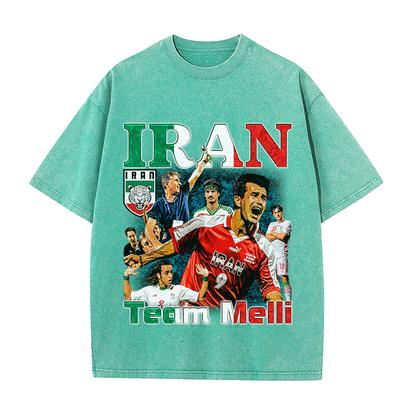 RDMCLOTHINGART tapestry hoodie IRAN HEAVY WEIGHT COTTON TEE-8960