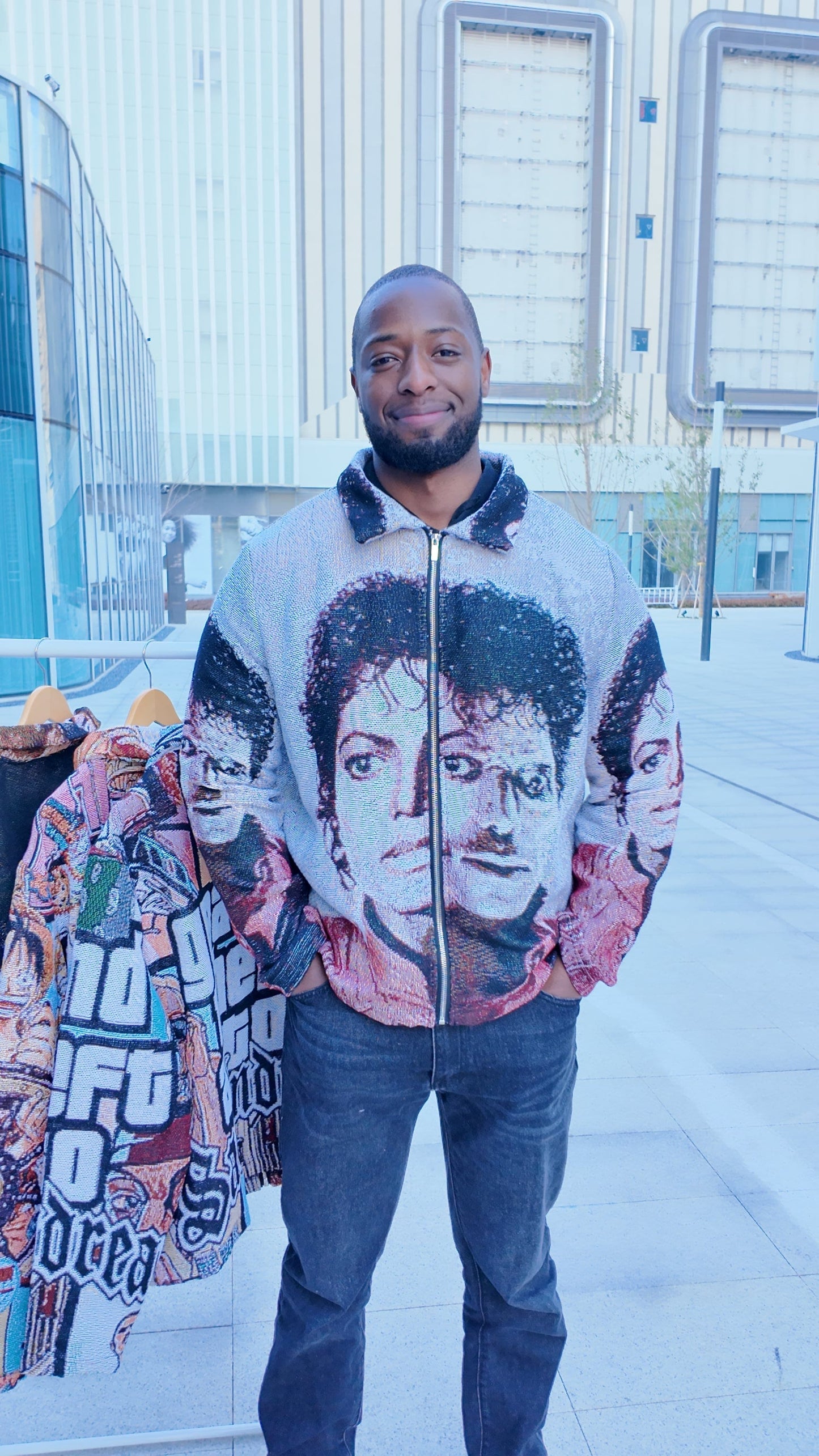 JACKSON 2 FACE TAPESTRY JACKET - RDMCLOTHINGART