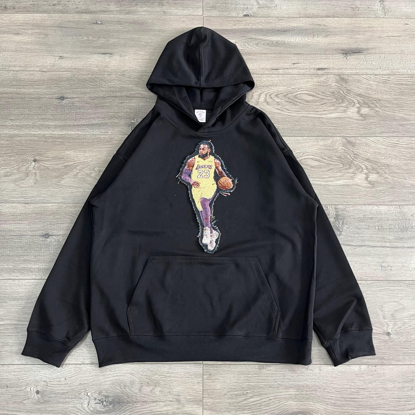 JAMES TAPESTRY PATCH HOODIE-9040 - RDMCLOTHINGART