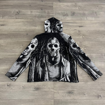 JASON V2 TAPESTRY HOODIE - RDMCLOTHINGART