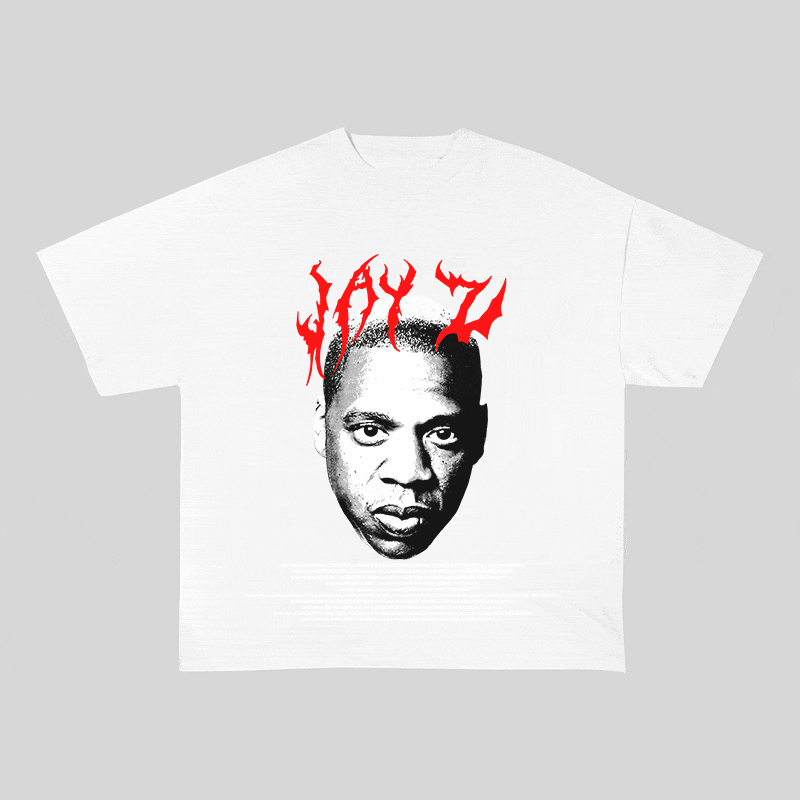 RDMCLOTHINGART tapestry hoodie JAY Z HEAVY WEIGHT COTTON TEE-8934